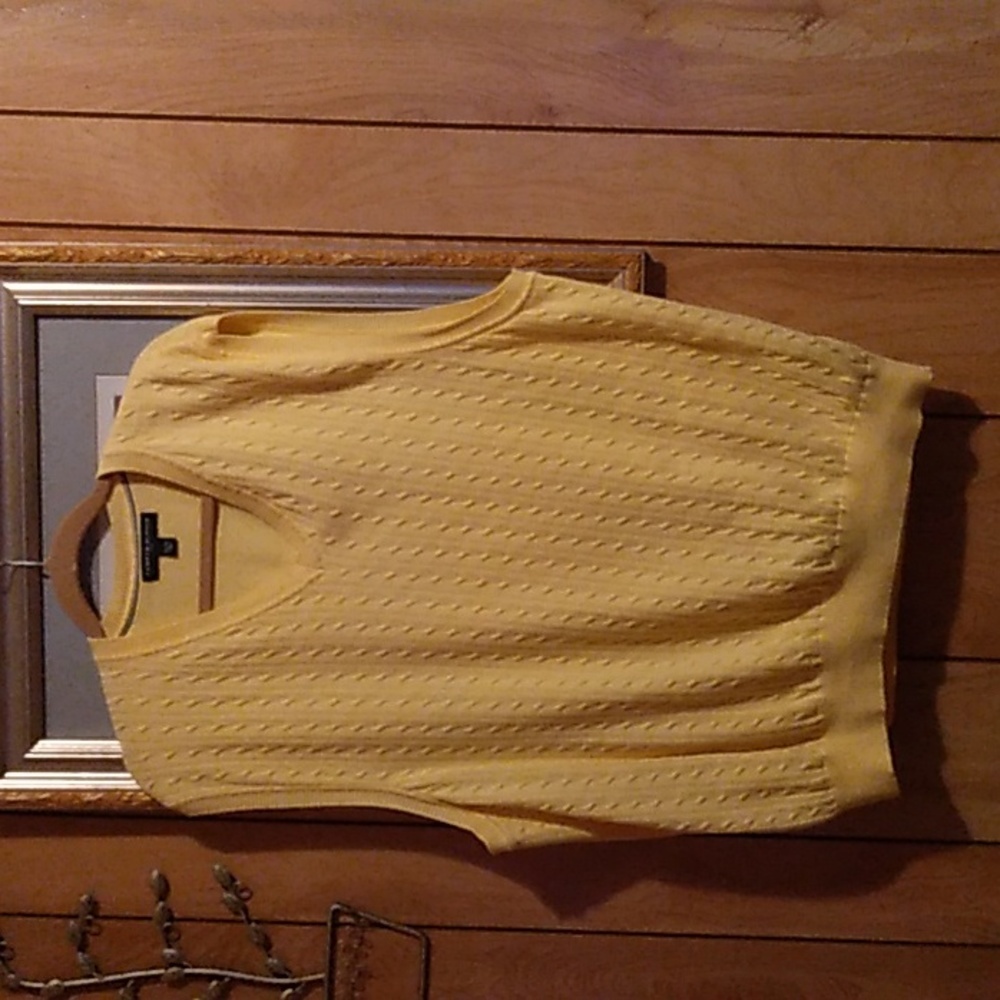 Tommy Hilfiger vneck cable sweater